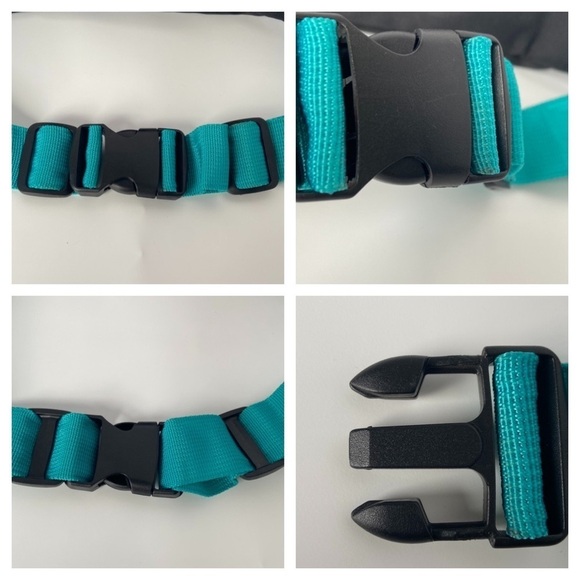 Lollapalooza Fanny Pack Concert Fanny Pack Festival Bag Sling Bag Blue Black - Picture 7 of 11